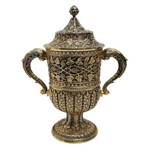 Antique English Silver Gilt Cup