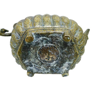 Antique North Indian Bronze Ewer Aftaba Mughal 18th Century