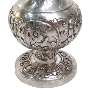 Chinese Antique Silver Rosewater Sprinkler