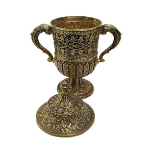Hancocks And Co London Antique English Silver Gilt Cup And Cover 1870