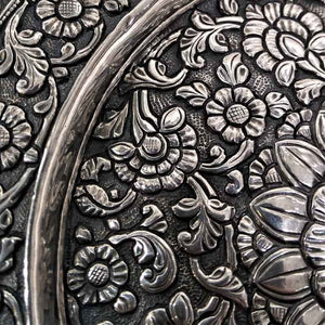 Indian Antique Silver Plate Kutch India C 1840