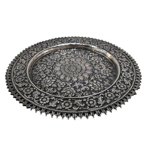 Indian Antique Silver Plate Kutch cutch India C 1840
