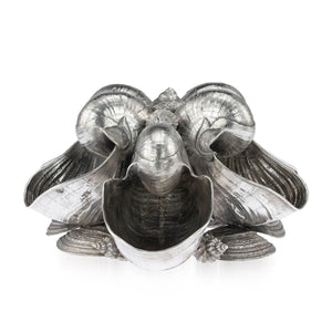 Nautilus Shell Sterling Silver Centrepiece, Buccellati, Italy – Mid 20th Century