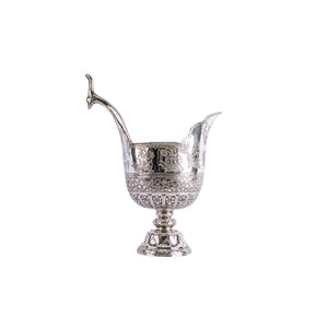 Vietnamese (French Cochinchina) Four Piece Solid Silver Tea Set, 19th century