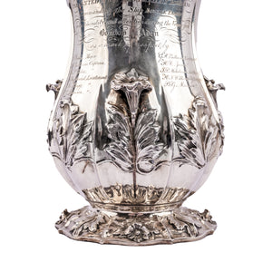 A fine William IV silver tankard by Charles Fox (II), London, 1830