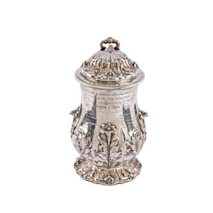 A fine William IV silver tankard by Charles Fox (II), London, 1830