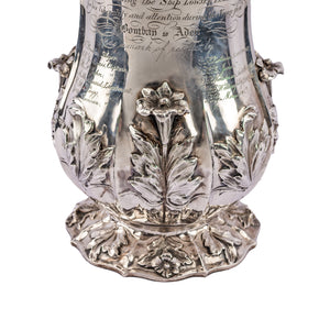 A fine William IV silver tankard by Charles Fox (II), London, 1830