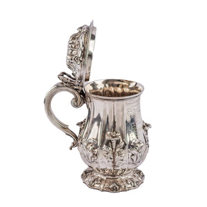 A fine William IV silver tankard by Charles Fox (II), London, 1830