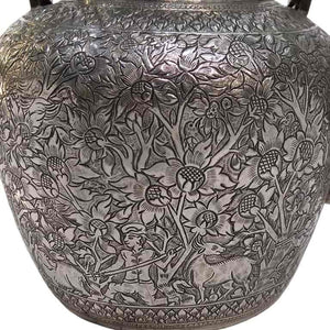 Antique South East Asian Silver Tea Kettle, Kingdom Of Luang Pabang, (laos) – 1900/1910