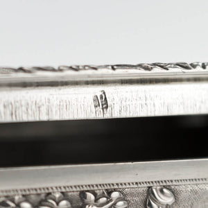 1800-50 Indian Antique Silver Snuff Box Kolkata