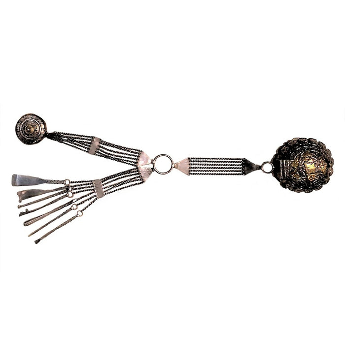 Antique Gold, Suasa & Silver Betel Compendium, Malaysia/sumatra – 19th C.