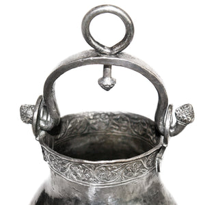 Antique Indian Silver Water Bucket, India – 18th Century