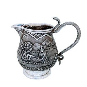 Antique Indian Silver Tea Service, F P Bhumgara & Co, Madras, India, Late 19th Century