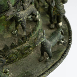 Antique Malay Bronze Kettle, Malaysia – 19th Century