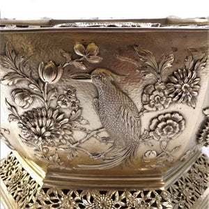 Antique English Silver Gilt Bowl