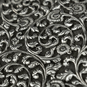Antique Kutch Silver Figural Salver, Kutch (Gujerat), India Circa 1890