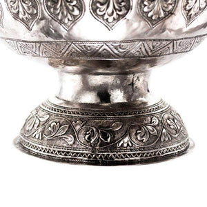 Antique Sumatran Silver Vases