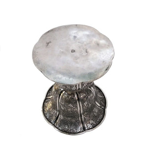 Antique Chinese Silver Spittoon - Thookadaan Peekdaan - China For Indian Market