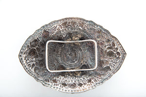 Antique Chinese Silver Belt Buckle (pending /pinding), Chinese Straits – Circa 1900