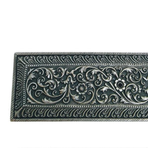 Antique Sri Lankan Silver Palm Leaf Book Covers, A Pair, Sri Lanka (ceylon) – Mid 19th Century