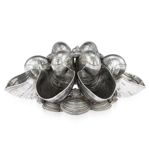 Nautilus Shell Sterling Silver Centrepiece, Buccellati, Italy – Mid 20th Century