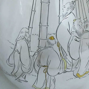 Japanese Antique Silver And Gold Vase Large And Signed Mitsukoshi Japan Meiji C 1910