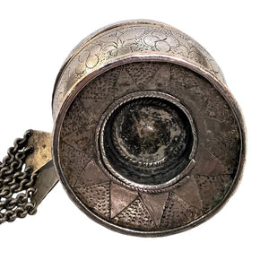 Antique Gold, Suasa & Silver Betel Compendium, Malaysia/sumatra – 19th C.