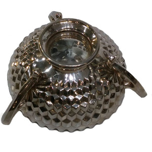 Antique Indian Silver Three Handled Punch Bowl, Large Size, Calcutta (kolkata) – Circa 1900