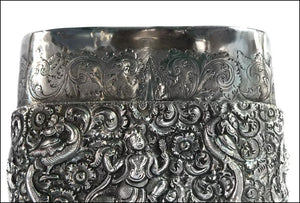 Antique Indian Silver Cheroot Case, Trichonopoly (tiruchirappalli), India – Circa 1815