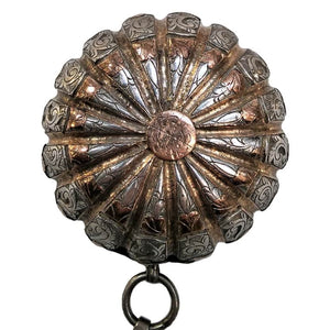 Antique Gold, Suasa & Silver Betel Compendium, Malaysia/sumatra – 19th C.