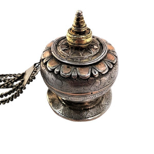 Antique Gold, Suasa & Silver Betel Compendium, Malaysia/sumatra – 19th C.