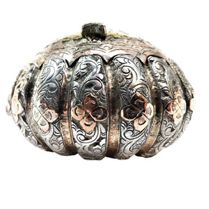 Antique Gold, Suasa & Silver Betel Compendium, Malaysia/sumatra – 19th C.