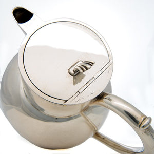 Antique Indian Silver Presentation Jug, Calcutta Light Horse Regiment, Calcutta (kolkata), India – Circa 1890