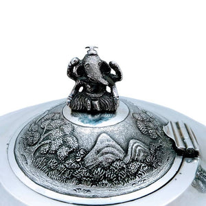 Antique Indian Silver Tea Service, F P Bhumgara & Co, Madras, India, Late 19th Century