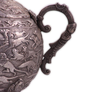Antique Indian Silver Teapot, India – Circa 1880