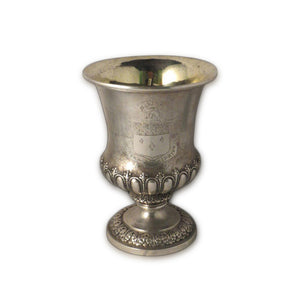 Antique Indian Colonial Silver Goblet, George Gordon & Co, Madras (chennai), India – Circa 1840