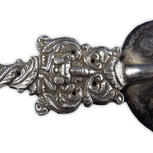 Antique Indian Silver Spoon, Madras (chennai), India – 19th Century