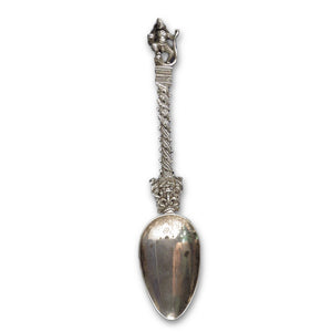 Antique Indian Silver Spoon, Madras (chennai), India – 19th Century
