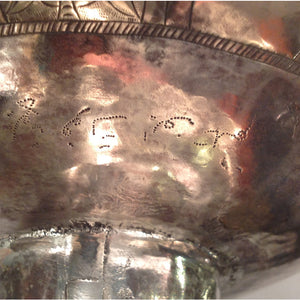 Antique Malay Silver Pedestal Bowl, Malaysia – 19th Century