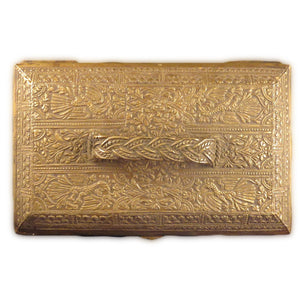 Antique Sumatran Cash Box, Brass, Minangkabau, Sumatra, Indonesia – 19th Century