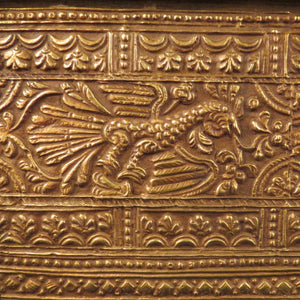 Antique Sumatran Cash Box, Brass, Minangkabau, Sumatra, Indonesia – 19th Century