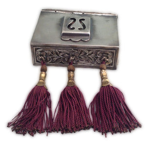 Antique Ottoman Silver Cartridge Case, Ottoman Turkey Or Greece – Late 18th Century