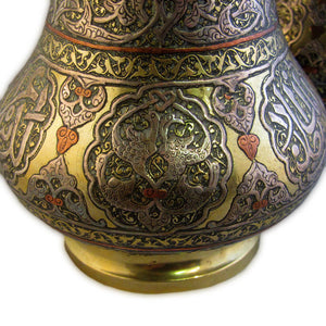 Antique Syrian Mamluk Revival Vases, Damascus, Syria – Circa 1900